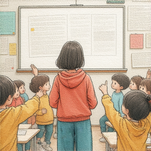 外籍英文老師在課堂上引導學生體驗歌舞劇魅力，展現一對一精緻教學，學生積極參與，享受學習英語的樂趣，提升語言技巧和表演能力。