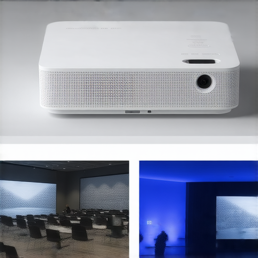 2023必備小米投影機2和3的產品展示，強調其超高清畫質和互動功能，帶來全新觀影體驗，適合家庭娛樂和商務會議使用。