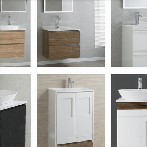 揭密選擇最佳面盆櫃的技巧，展示搭配洗手盆的多種設計，顯示不同風格的面盆櫃與洗手盆的完美融合，幫助消費者挑選理想的衛浴組合。