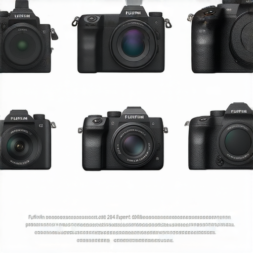 2024年Fujifilm相機推薦專家揭秘，展示多款相機型號，幫助提升攝影技藝，畫面展示專業攝影器材與拍攝效果，吸引攝影愛好者探索最佳選擇。