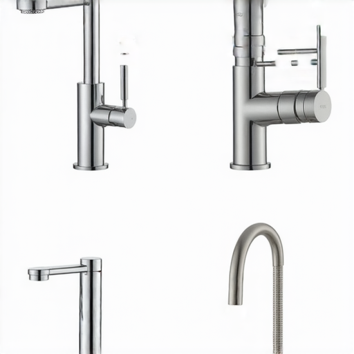 Kohler、TOTO、Hansgrohe三大品牌水龍頭的對比，展示不同款式與設計，突顯現代家居水龍頭的選擇，幫助消費者選擇能提升家居美感的完美水龍頭。