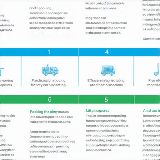 沙田搬運的步驟圖示，展示搬家技巧與實惠搬運策略，幫助香港居民輕鬆搬家，增強搬運效率。