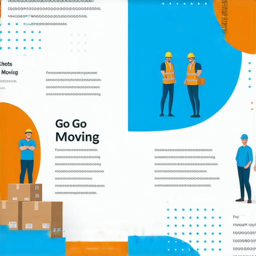 搬運省心攻略的封面圖片，展示五鬼搬運和Go Go Move兩種搬運服務的對比，背景包含搬家工具和服務人員，強調高效與便利的搬家體驗，吸引需要搬家的用戶。