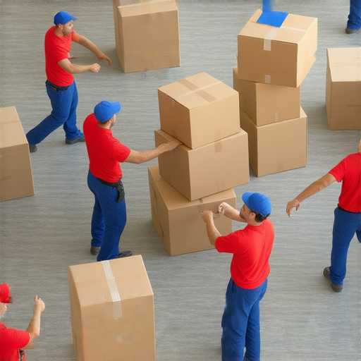 搬家服務人員正在搬運家具，滿足顧客需求，展示實惠的搬運服務與散工秘訣，強調便利與省心的搬家體驗。