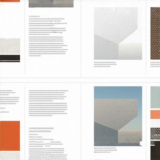 小冊子設計過程中的創意與印刷技術融合的示意圖，展示設計草圖、印刷材料與成品，凸顯如何有效地提升小冊子的視覺吸引力與功能性。