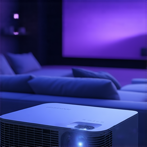 2023年家用投影機推薦，展示最新型號，適合觀看Netflix，提供影院級視覺享受，圖片中顯示投影機與家庭影院環境，讓使用者感受沉浸式影視體驗。