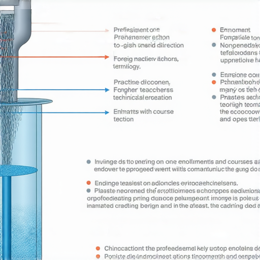 解密水泵運作原理的圖片，展示水泵內部構造與工作過程，並鼓勵報名外籍老師一對一課程，提升英文能力，掌握專業術語。