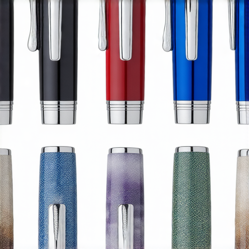 打造專屬禮品與紀念品的場景，展現多款定製贈品筆，色彩鮮豔，設計獨特，適合作為企業贈品或活動紀念品，讓每位收禮者驚艷。