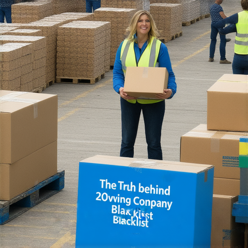 揭開2021搬屋公司黑名單的真相，圖中展示搬家場景及搬家公司標誌，提醒消費者關注搬屋陷阱及選擇安全可靠公司，避免不必要的麻煩。