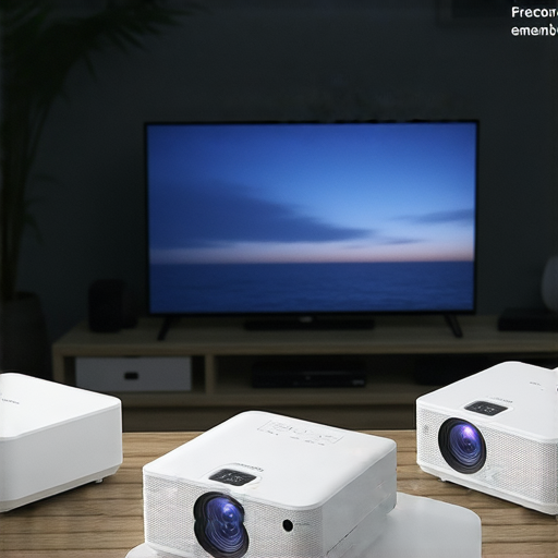 2023年香港最推薦的小型手提投影機，展示多款家用投影機的外觀與特點，適合家庭娛樂與移動使用，提高家庭觀影體驗的理想選擇。