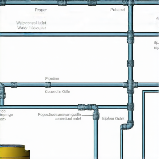 揭開去水喉的秘密，展示正確的來去水接駁方法的圖片，顯示管道連接細節與安裝步驟，幫助讀者了解水管系統維護與管理的技巧。