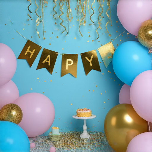 即日訂製專屬生日Banner，設計精美的派對佈置，增添慶祝氛圍，讓派對瞬間升級，創造難忘回憶。