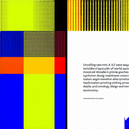 揭開印刷的奧秘，展示A0到A2的即日印刷技術與設計課程，提供創意靈感和實用技巧，讓您了解現代印刷技術的魅力與應用。