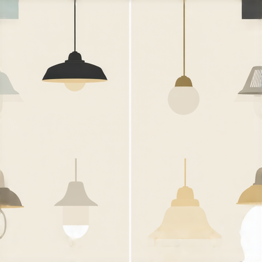 改變居家氛圍的燈具更換示範圖，展示不同風格燈具的對比，強調如何透過燈具更換提升空間美感和節省能源的攻略，適合追求居家改善的人士參考。