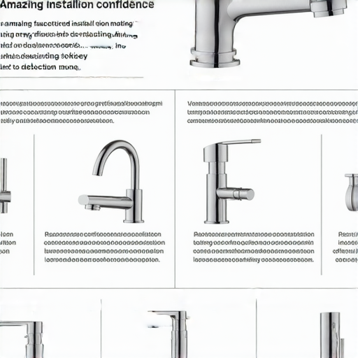 驚人安裝水龍頭省錢秘訣，詳細介紹如何選擇最佳品牌，圖片展示不同款式水龍頭及安裝過程，幫助消費者做出明智選擇，提升水龍頭使用效益。