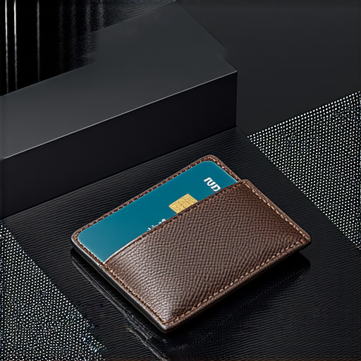 男士卡片套展示於時尚背景中，展現奢華設計和高品質材質，強調出行時的自信與風格，完美搭配各種服裝，是提升形象的必備時尚配件。
