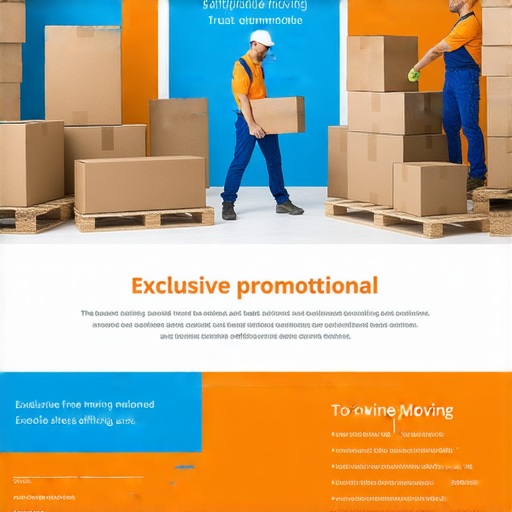 香港搬家服務介紹，展示專業團隊搬運家具及包裝材料的畫面，搭配獨家優惠信息，讓搬家不再煩惱，專業、安全、高效的搬家體驗。