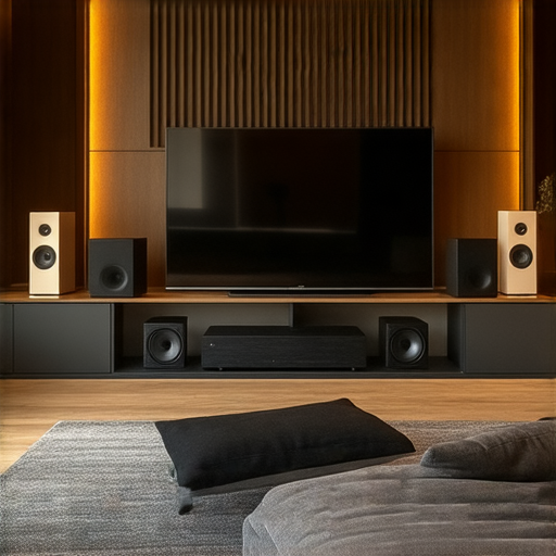 「探索超完美的5.1家庭音響系統，讓你在家感受影院般的音效震撼！」