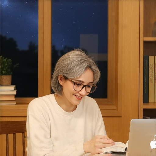 通宵學英語課程，外籍老師一對一輔導學員提升英文水平的畫面，強調互動學習和即時反饋，打造英語學習的高效體驗。