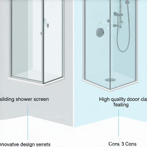 浴屏趟門與三趟門的比較圖，展示兩種浴室門的設計與功能，強調各自的優缺點，幫助選擇更完美的浴室方案，吸引讀者探索更驚人的設計秘密。