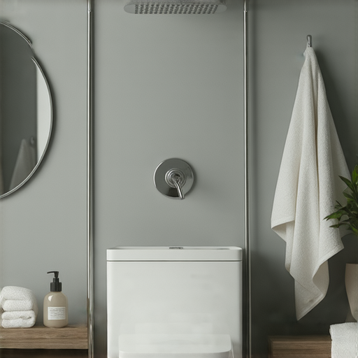 廁所配件展示，包含智能馬桶、節水淋浴頭和優質衛浴用品，展現如何提升衛浴體驗。揭示你不知道的廁所配件秘密，讓衛浴更舒適。