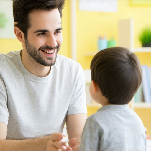 一對一外籍英文老師教學場景，學生專注學習中，提升英語能力，環境輕鬆互動，打破學習禁錮，探索有效學習方式，開啟全新英語學習體驗。