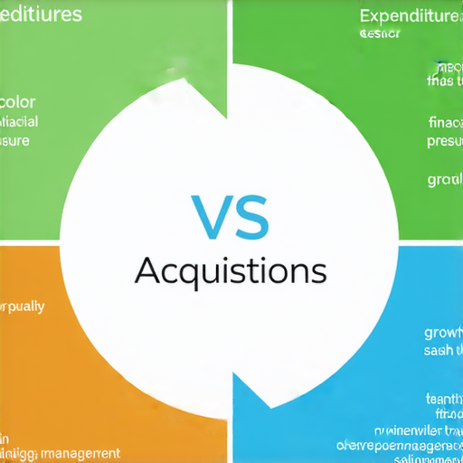 「探索支出與收購的關聯：如何用有效的策略放鬆財務壓力？」