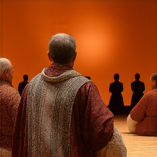 比利時樂器與歌詞的探索旅程，展示音樂與榮幸交織的文化，揭開母校的秘密，背景中可見傳統樂器及舞台表演者，充滿藝術氣息與歷史深度。