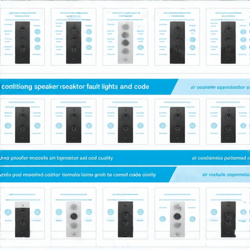 音響箱選擇與樂聲冷氣故障燈號及代碼解析指南