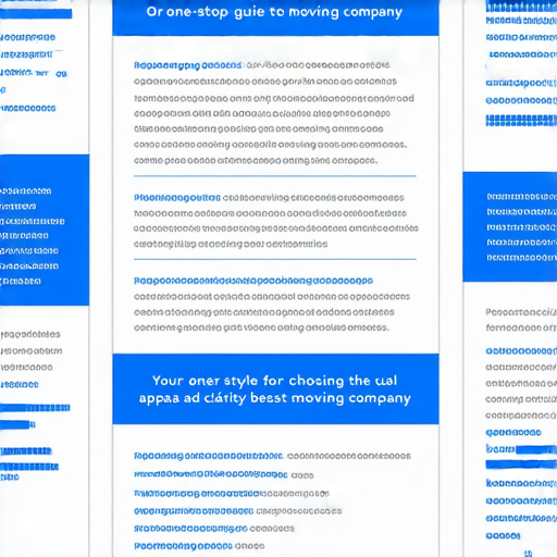 選擇最佳搬屋公司的一站式指南與報價評價比較