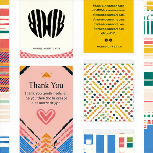 用心打造獨特感謝卡與旗幟的手工DIY作品，展示創意設計與個人化元素，傳遞真摯的心意，激發靈感與創作欲望，點擊探索更多DIY秘訣。