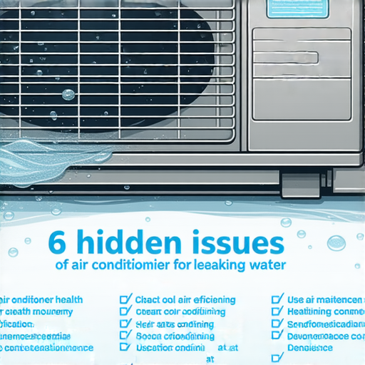 冷氣機漏水竟藏6大祕密！立即檢查你的冷氣是否健康！