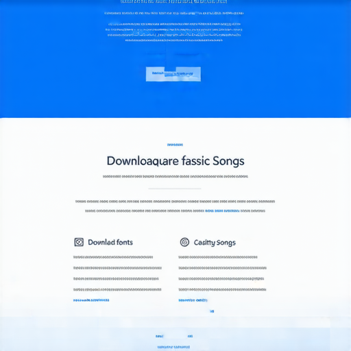 方正字体和经典歌曲打包下载指南一站搞定！