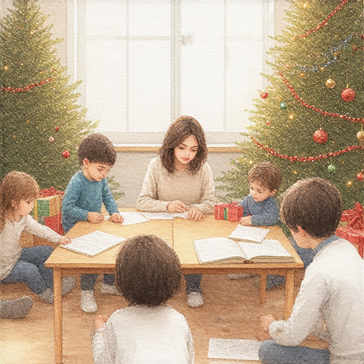 「聖誕節的魔力：學習英文新方式，立即預約外籍老師，讓你的英語與季節同行！」