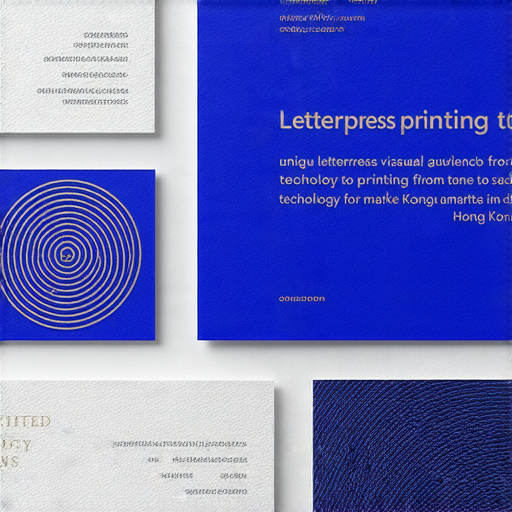 香港專業印刷的獨特凸版技術，展示吸引力十足的咭片與傳單，突顯少量報價的優勢，發現專業印刷秘密的視覺呈現。