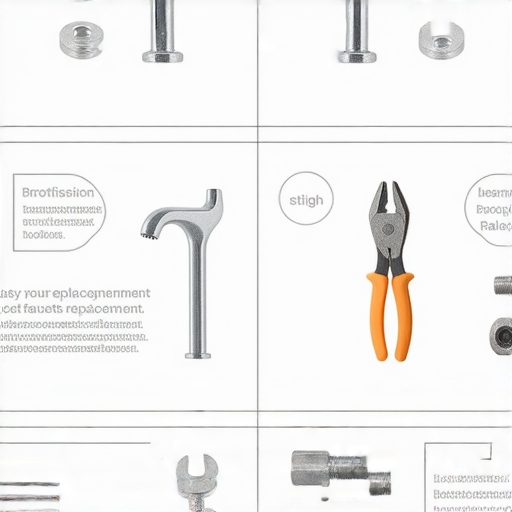 輕鬆教學水龍頭更換步驟圖示，介紹所需工具與相關費用，展示拆卸與安裝過程，適合DIY愛好者了解如何自己更換水龍頭的技巧與準備事項。
