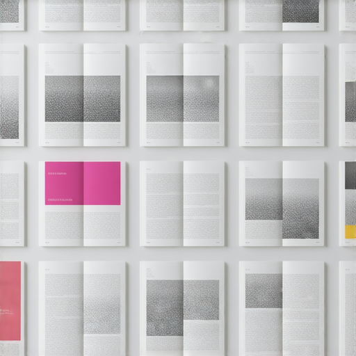 創意小冊子的設計與印刷過程，展示多種選擇的樣本，顏色鮮豔且具吸引力，幫助品牌突出特色與個性，彰顯專業與創意的結合。