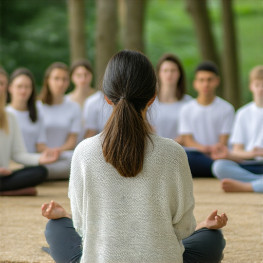 外籍老師教授禪修英語，學員專注學習靈性英語，提升內心平靜與語言能力，深入探索禪修的奧秘，促進心靈成長與自我提升。