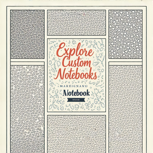 探索獨特記事簿設計的圖片，展示創意手繪插圖及多樣化排版，展現如何訂製專屬個性化記事簿，激發您的創意天地與靈感來源。