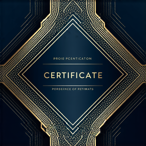 燙金與燙銀印刷的證書樣本，展現精美細節與高級質感，吸引目光，將平凡的證書瞬間升級，探索其獨特魅力與應用，讓作品更具價值。