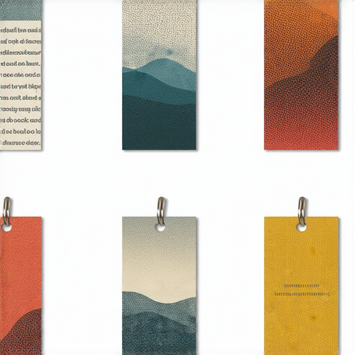 「揭開獨特書簽設計的秘密，讓你的閱讀體驗更升級！」