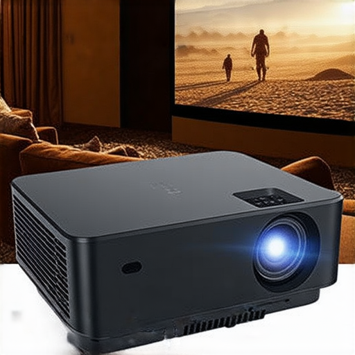 這款投影儀展現先進技術，提供絕佳畫質與音效，讓家庭影院升級至新境界，適合家庭娛樂與觀影體驗，滿足影迷需求。