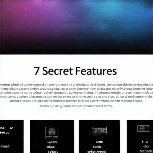 投影儀的7個秘密功能圖解，展示如何透過這些功能提升觀影體驗，包括色彩調整、無線連接、音效增強等，讓觀影樂趣倍增。