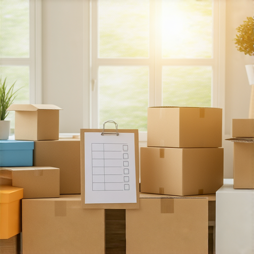 搬遷攻略教你如何輕鬆應對新生活挑戰，圖片展示搬家過程中整理物品的情景，提供搬遷技巧和心得，助你順利揭開新篇章，開展美好的生活。