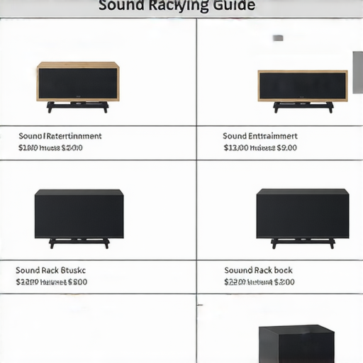 音響架的購買指南分享，展示多款音響架樣式與價格比較，幫助消費者選擇最划算的音響架，適合家庭娛樂與音樂播放需求。