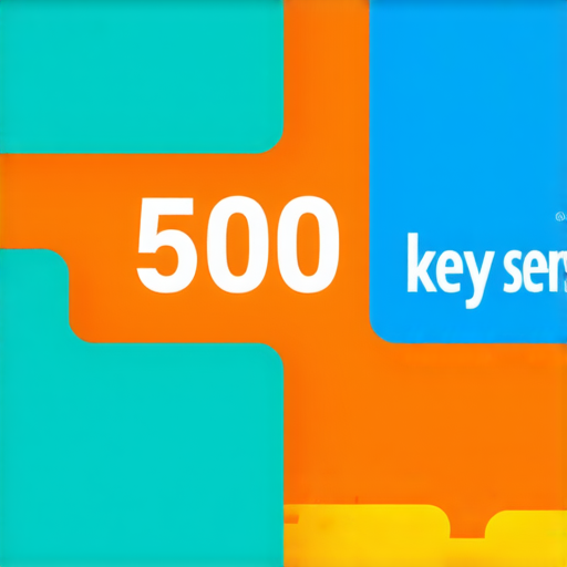 學習英文的秘訣海報，展示500句提升語言能力的關鍵句子，色彩鮮豔，吸引眼球，強調立即探索的主題，旨在幫助學習者快速掌握英文對話。