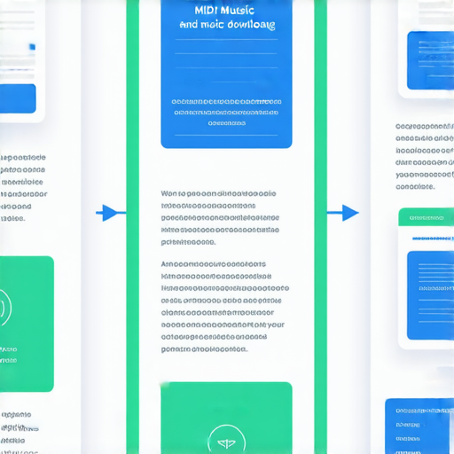 全方位指南內容展示Android應用打包過程，並包含MIDI音樂下載步驟的數位示意圖，提供使用者清晰的操作步驟與技巧，助力開發者順利推廣應用。