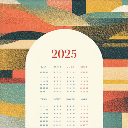 2025年曆月全解密的專屬月曆，每月揭示秘密與驚喜，吸引用戶立即下載，圖中展示各月份特色，色彩繽紛，設計精美，適合各年齡層使用。