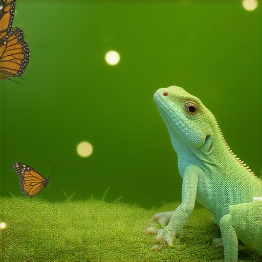 探索英文中的蜜棗蜥蜴、蝴蝶與螢火蟲等關鍵詞的精彩世界，展現自然界的多樣與美麗，融合昆蟲的色彩與特徵，令人著迷的生態旅程。