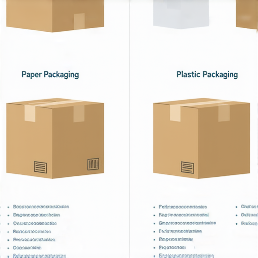 《揭開紙包裝與膠紙包裝的秘密，選擇最適合你產品的包裝方案！》